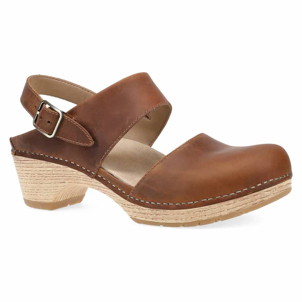 NEW DANSKO women's lucia mary jane sandals in tan